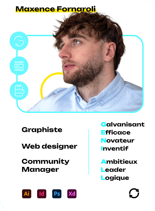 Carte présentation Gabriel